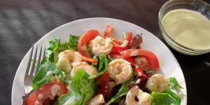 Диетична салата със скариди: рецепти със снимки Салата със скариди с ягоди 