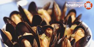 Калорійність мідій та користь морепродуктів при схудненні